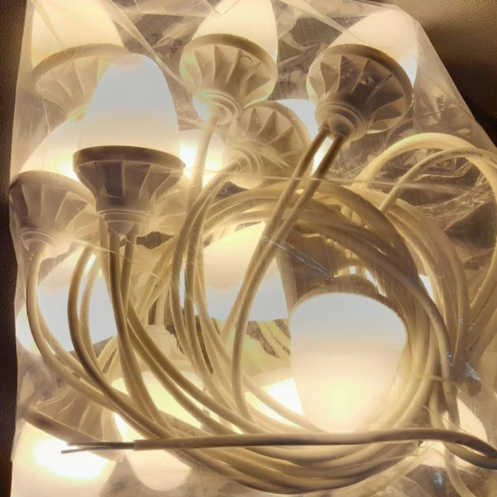 ریسه بلوطی تک رنگ